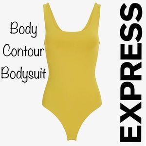NWT EXPRESS Body Contour Scoop Neck Bodysuit XL